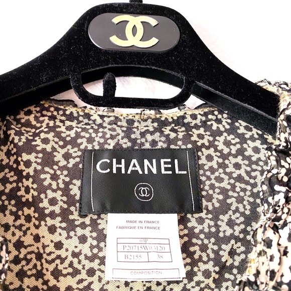 SOLD❤️Chanel tweed ruffle trim 2003 blazer 38 xs - Picture 7 of 8